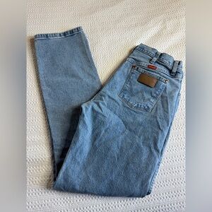 Wrangler Men's Straight Jeans - Light Blue